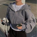 Navy Luxe Hoodie – Thermal Comfort & Sophisticated Style